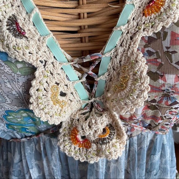 Twin Set simona barbieri baby doll dress M - Picture 14 of 14